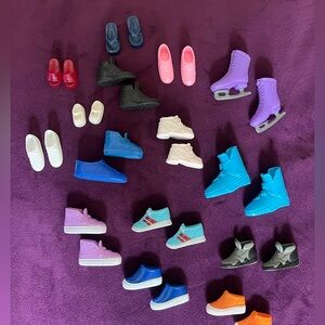 1990’s-2000’s Barbie Shoes lot